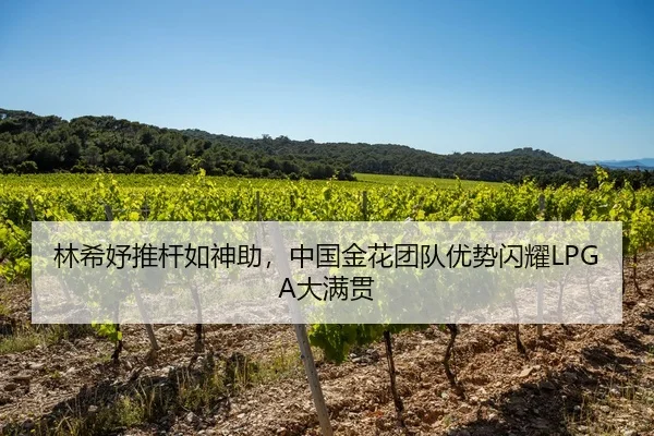 林希妤推杆如神助，中国金花团队优势闪耀LPGA大满贯